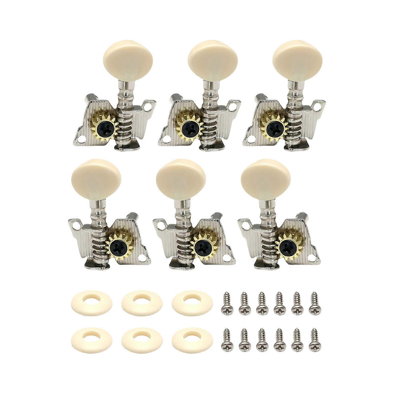 Pack of 6 Guitar Tailpiece Pegs Perfect for Various Use in Different Playing Environment with Enhancing Durability Multicolor