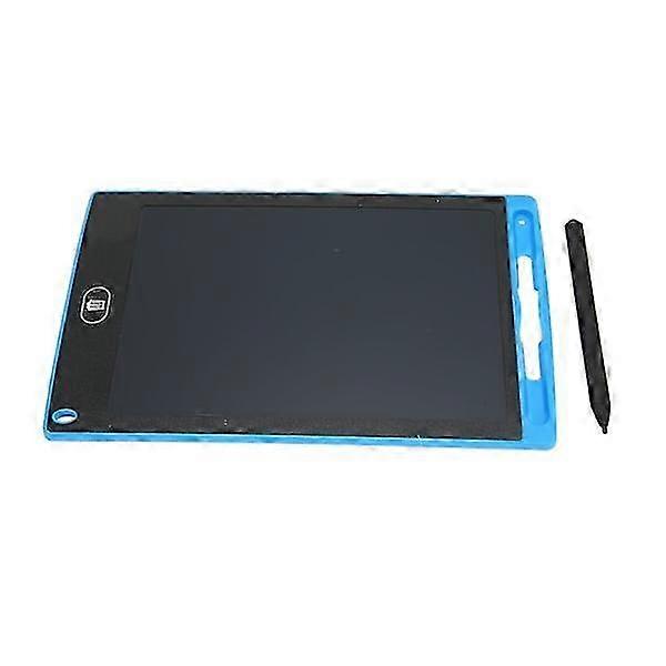8.5 inch LCD writing tablet, one-button erase, reusable, colorful electronic writing board for toddlers, blue
