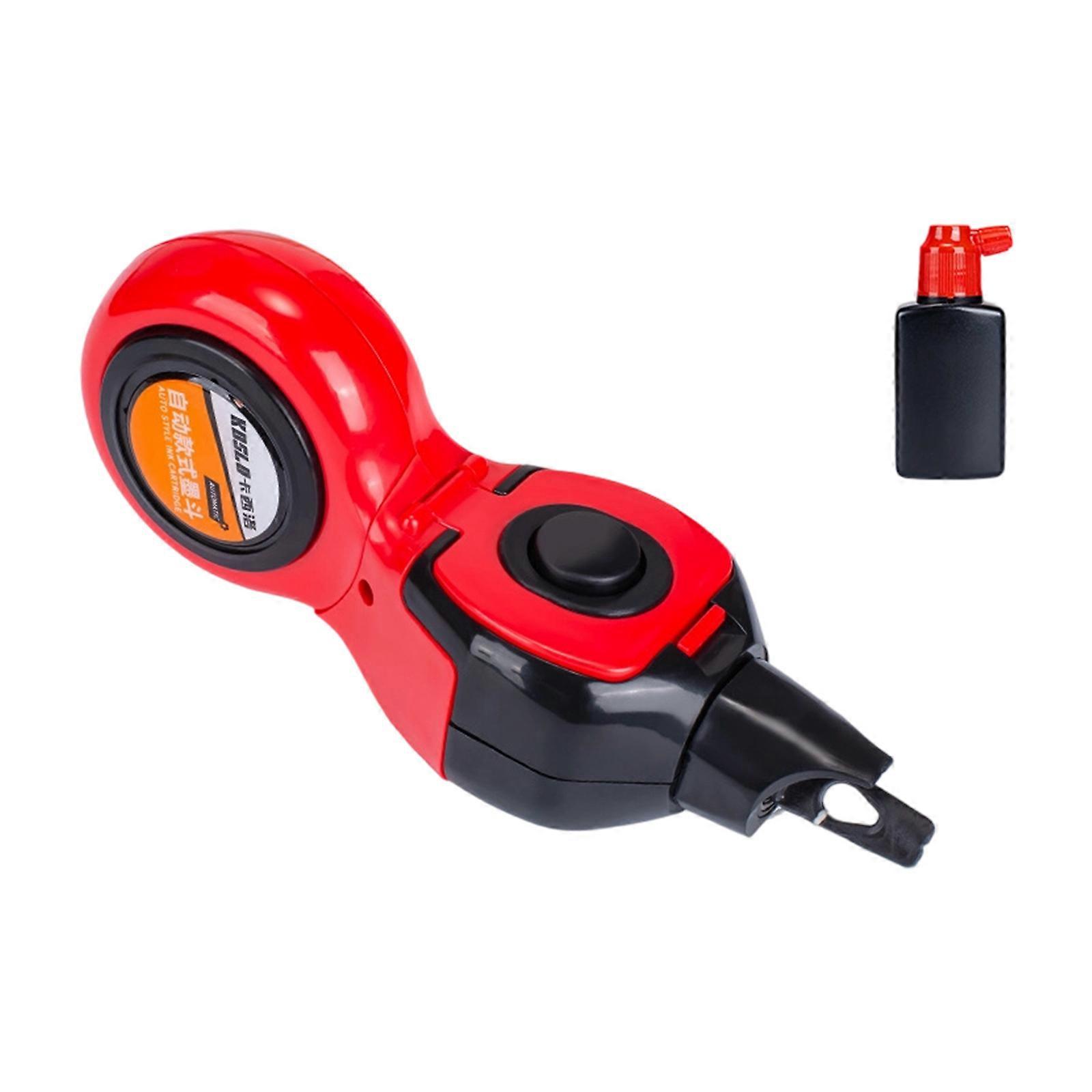 High Accuracy Line Marking Device Woodworking Tool Carpenter Manual Inks Marker Scriber Ground Marking Scriber Tool Multicolor