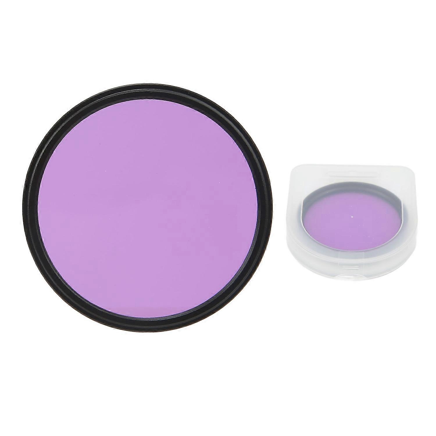 55mm Full Color Lens Filter Optical Glass Digital Camera Filter High Definition Photograph Lens Filt
