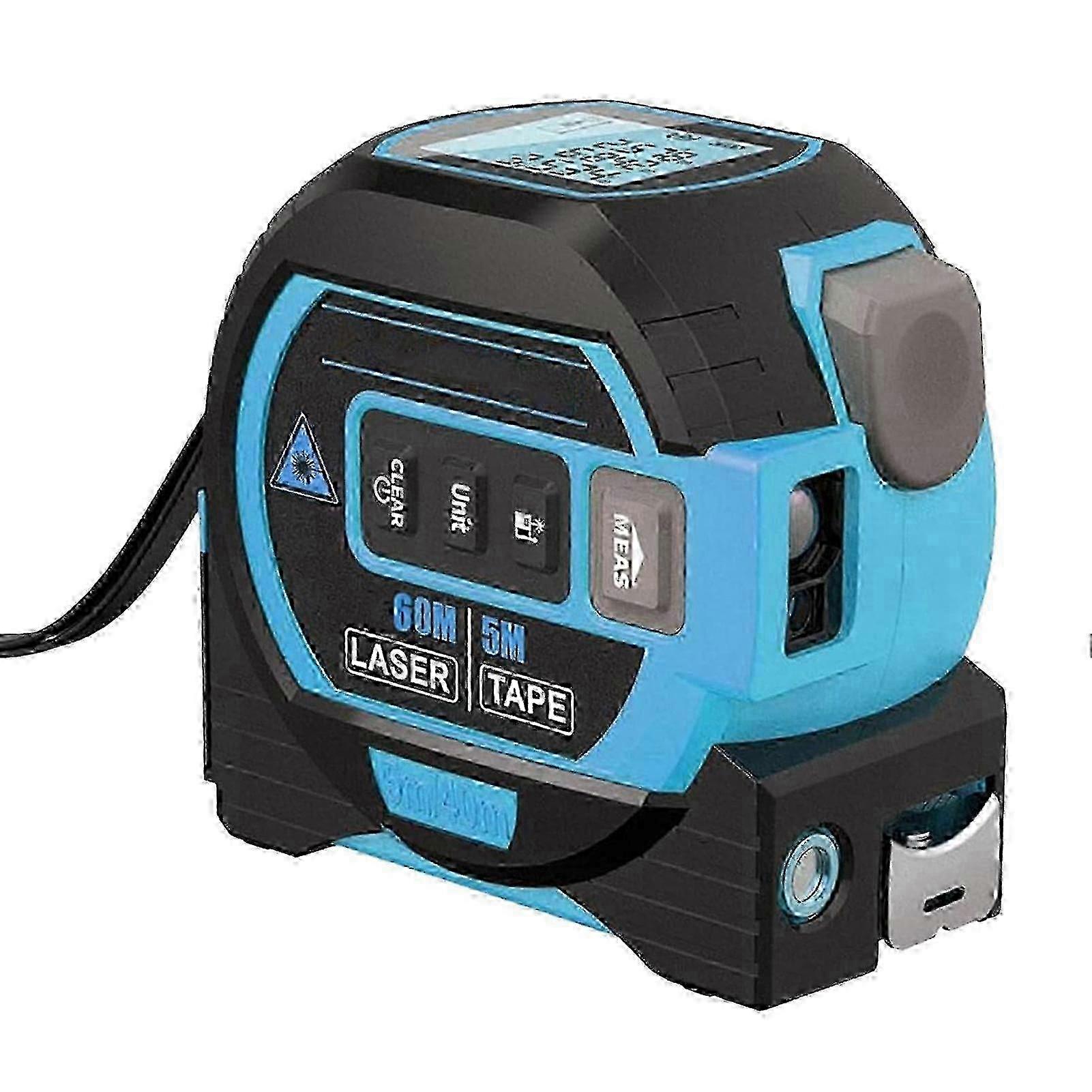 3-in-1 Laser Measuring Ruler - High-Precision Tool for UK Construction & DIY Projects
