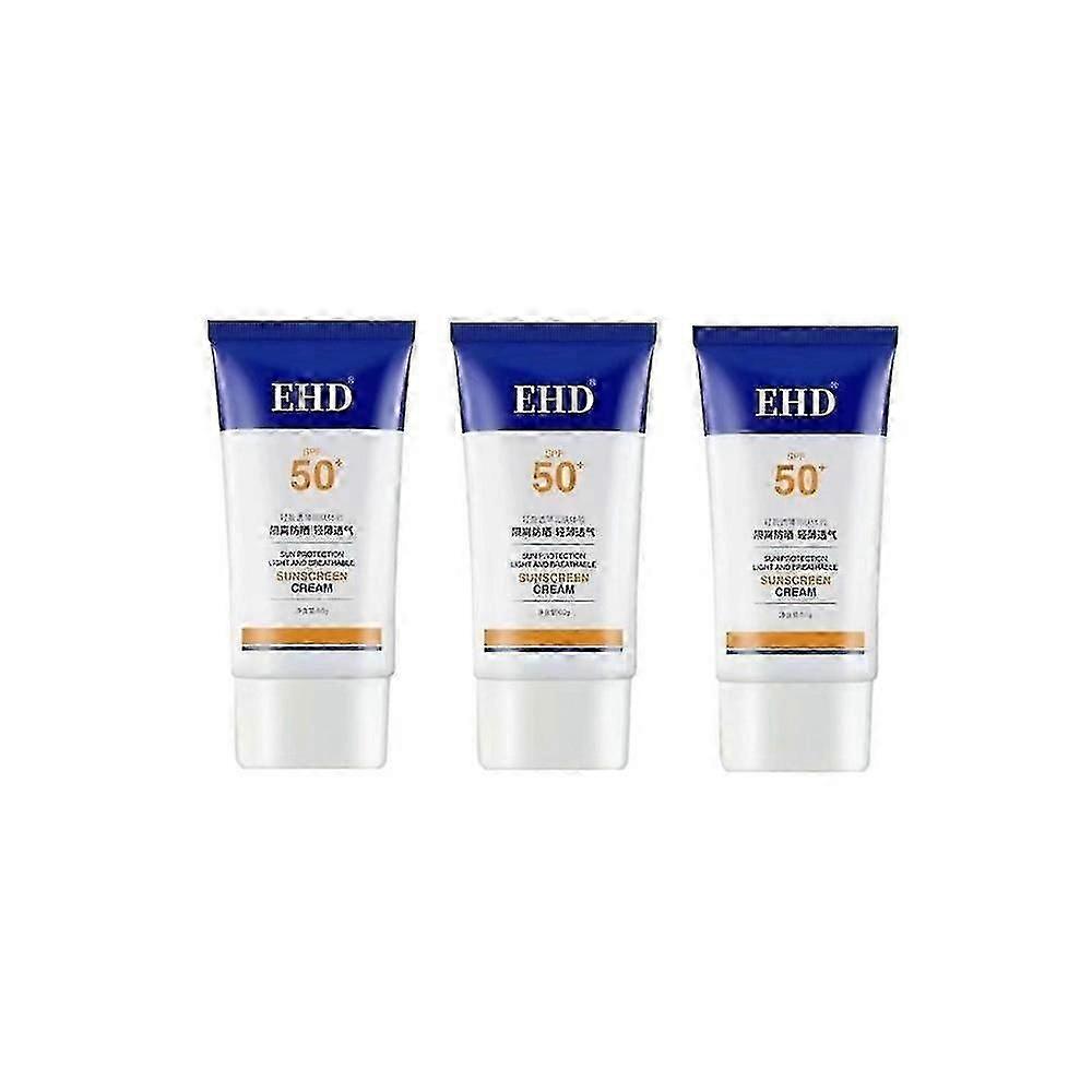 1-3Box Generic Ehd واقي من الشمس ، واقي من الشمس للوجه SPF 50 ، مرطب واقي من الشمس للوجه ، واقي شمسي يومي للأشعة فوق البنفسجية ، أفضل واقي من الشمس للوجه للنساء ، سريع أ