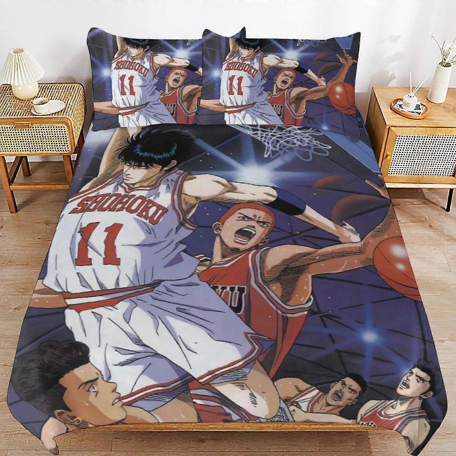 w25 Slam Dunk Ultra Smooth Touch Durable Comfort Secure Zipper Sleep Set Duvet Cover Sets Everyday Use i25