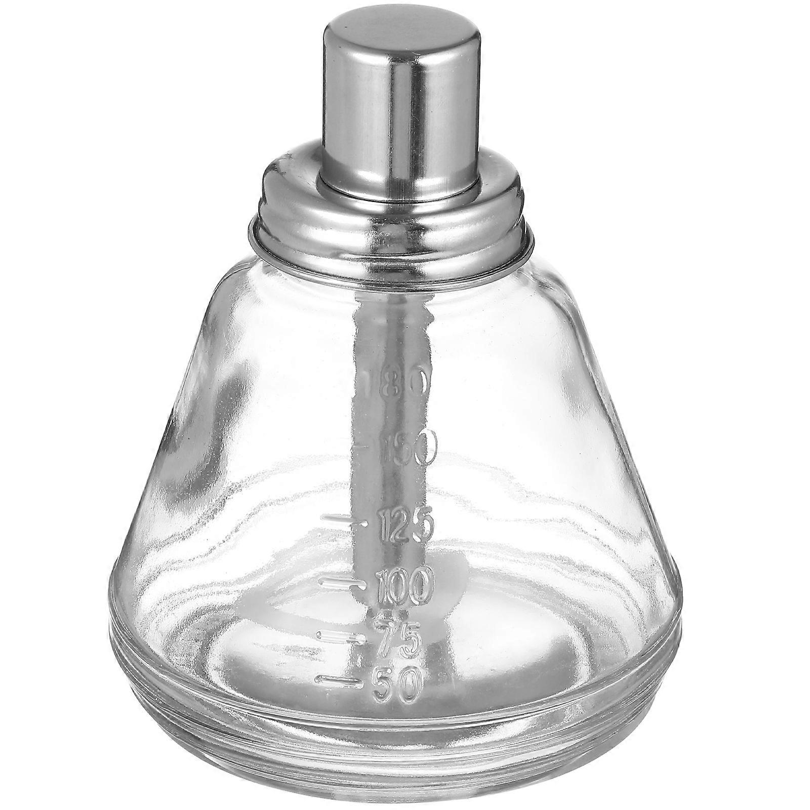 180ML Empty Push Down Alcohol Pump Sanitizer Container Glass Dispenser Bottle