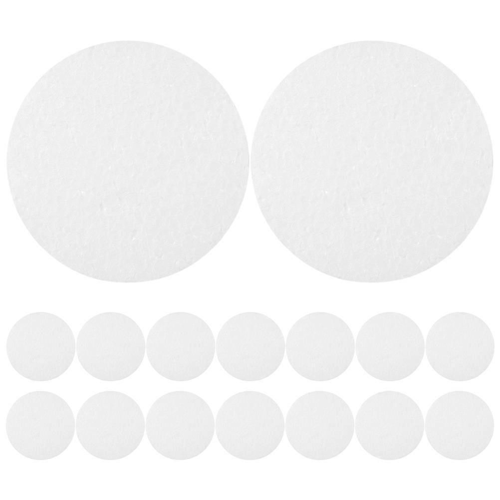 Craft Foam White Foam Cylinders for Lightweight DIY Project 30Pcs