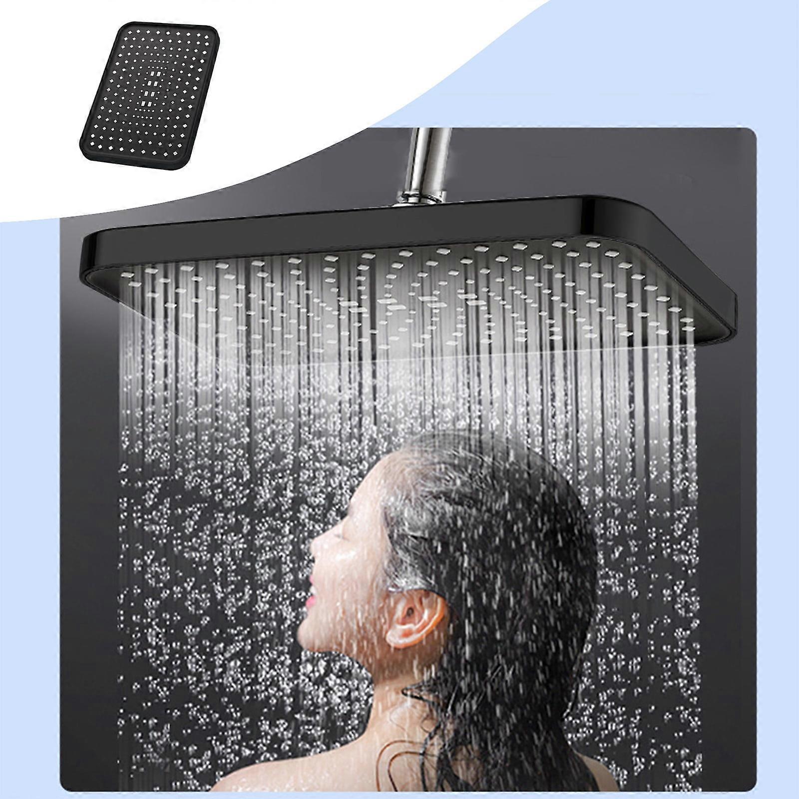 Jacenvly Pop Up Christmas Tree with Lights & Decorations, Compatible with Shower Nozzle - Strong, Durable Water Output, Oversized Panel