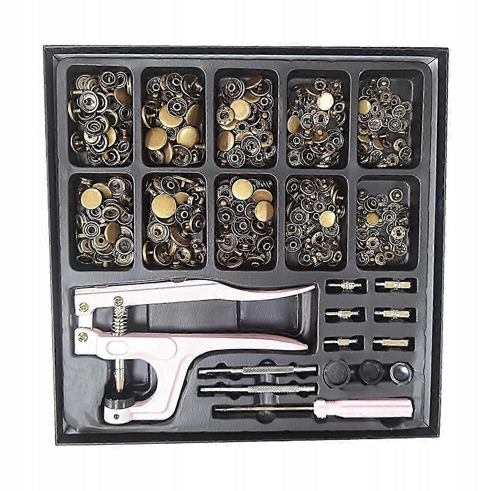 100xsnap Button Kit Copper Snap With