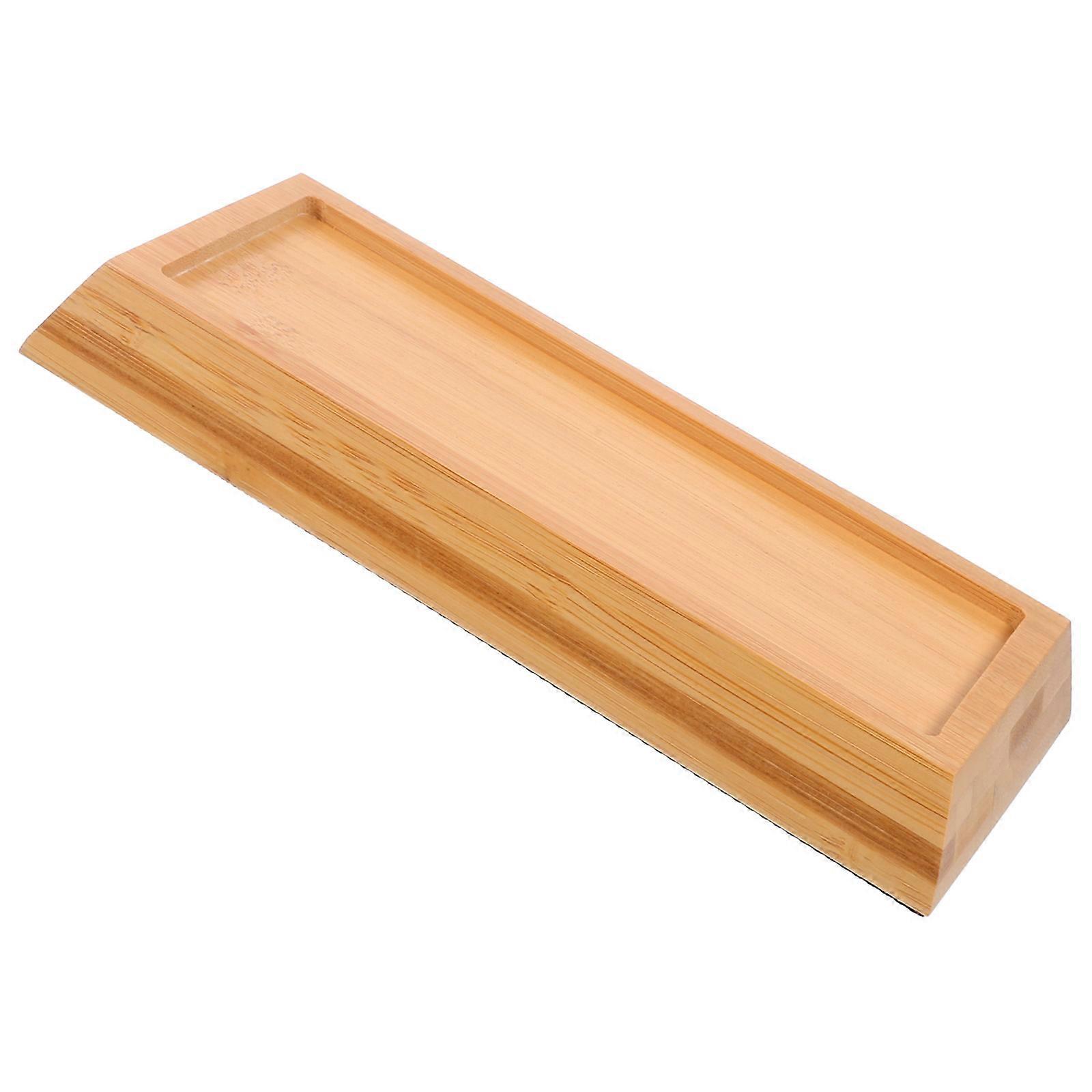 Whetstone Accessories Sharpening Support Rectangular Simple Design Daily Life 8.3×3.5×1Inch 1Pcs