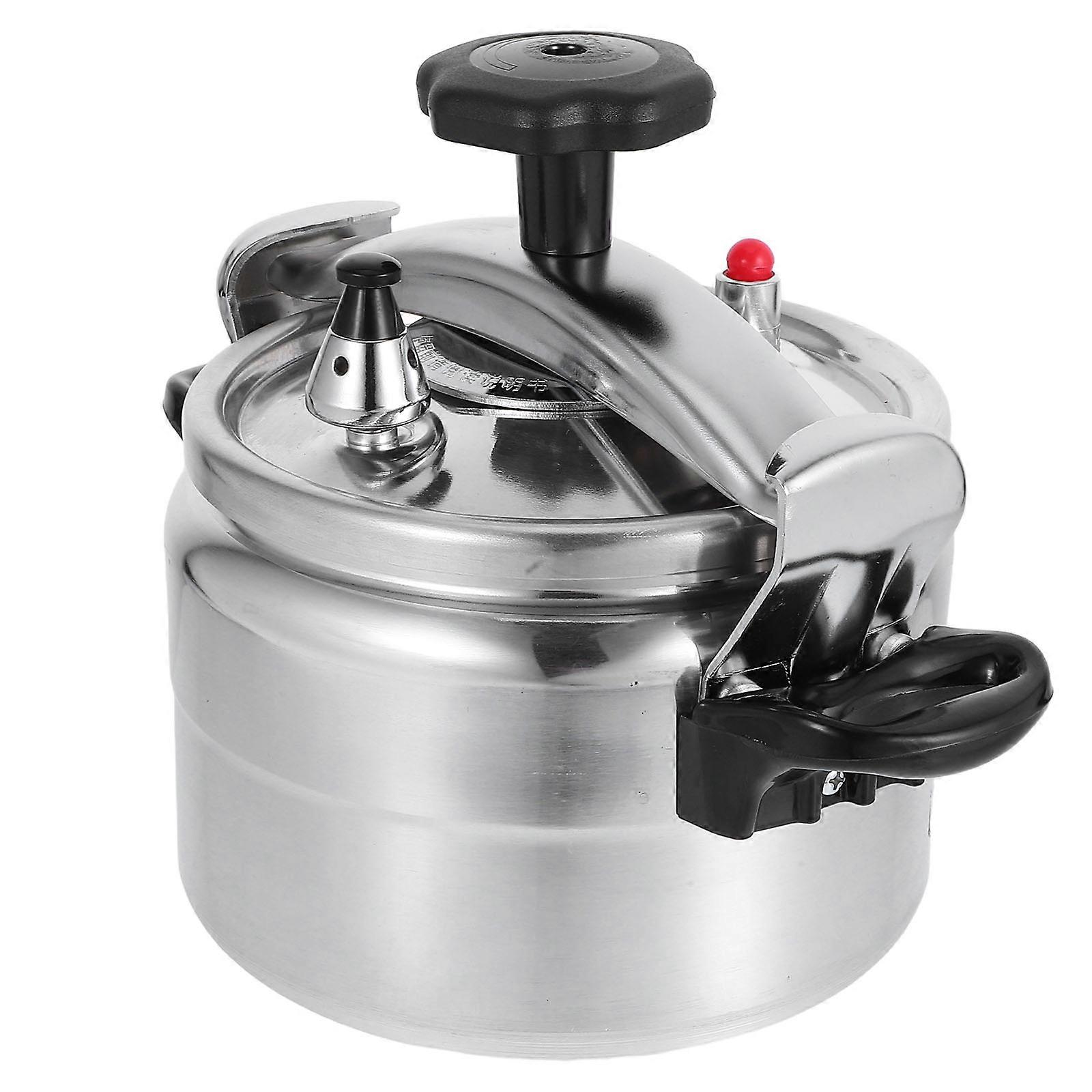 Universal Pressure Cooker Stovetop Design Silver Color Rectangular Shape Rapid Heat Distribution 1Set