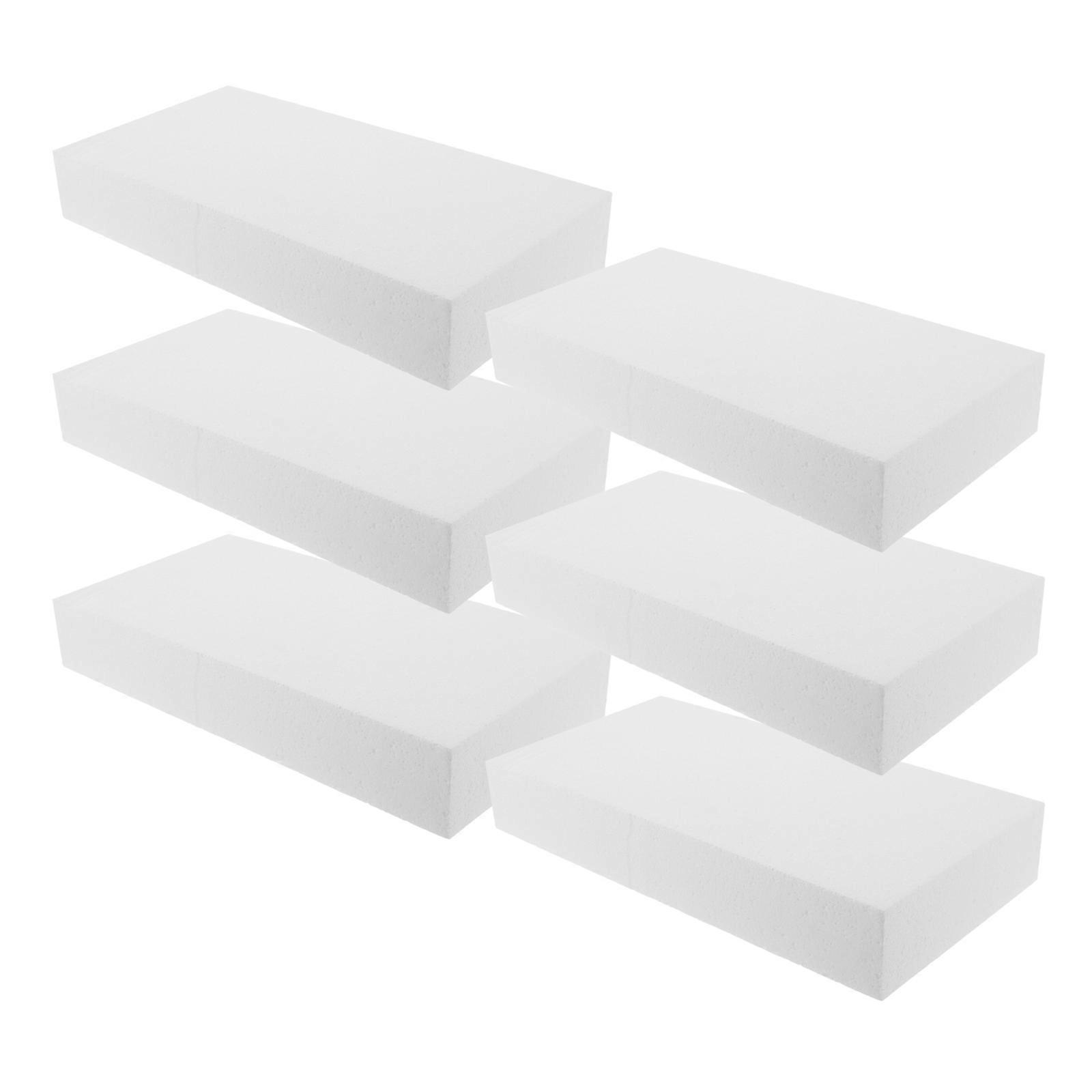 DIY Craft Foam Blocks 6Pcs High Density Foam Bricks For Art Projects With Reliable Material 30*15*5cm