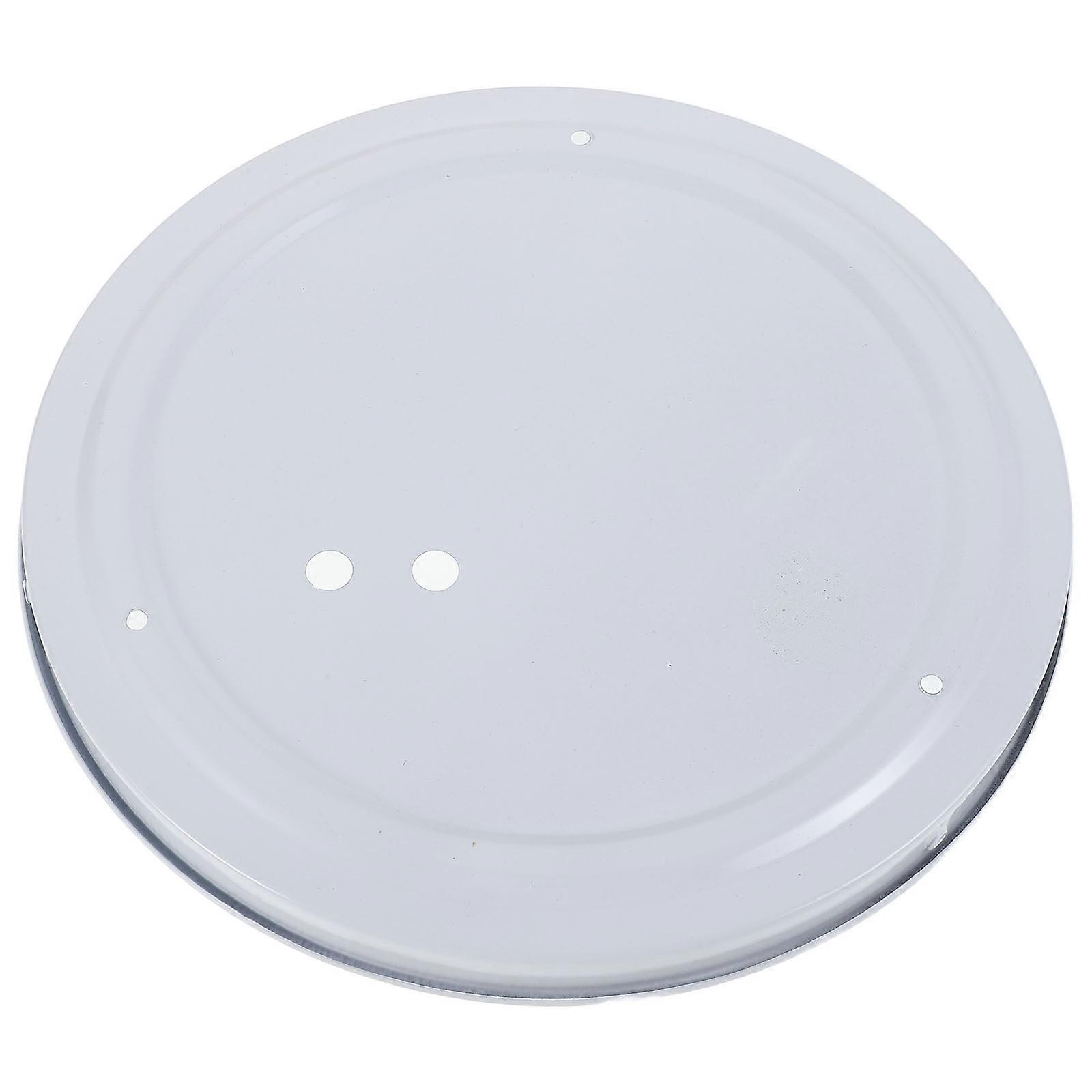 White Ceiling Light Plate Lamp Base for Bedroom Lighting 5Pcs Set