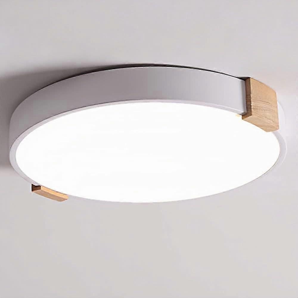 LED Ceiling Light UltraThin Round Dimmable with Remote, Adjustable Color 3000K6500K White 40cm