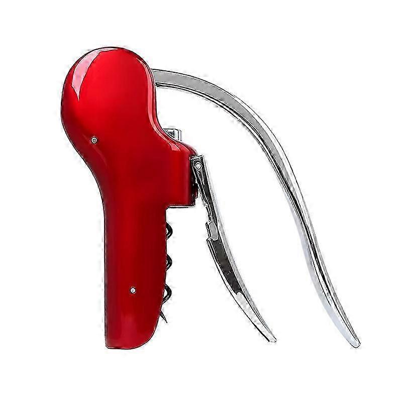 Rabbit Lever Corkscrew, 2025 New Professional Zinc Alloy Power Wine Opener With Built-in Foil