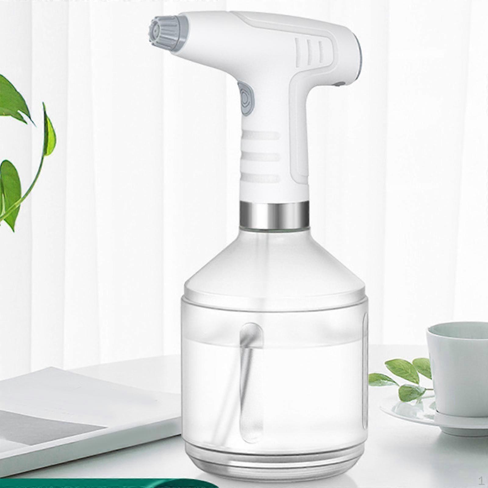900ml Water Spray Bottle for Home Gardening with Automatic Pump and Adjustable Nozzle