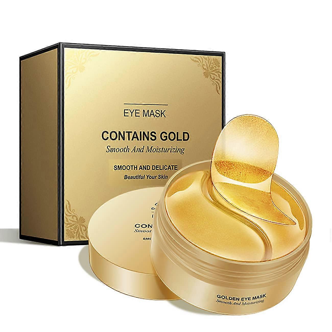 60 PCS Under Eye Patches for Puffy Eyes and Dark Circles, Collagen Eye Masks to Reduce Wrinkles