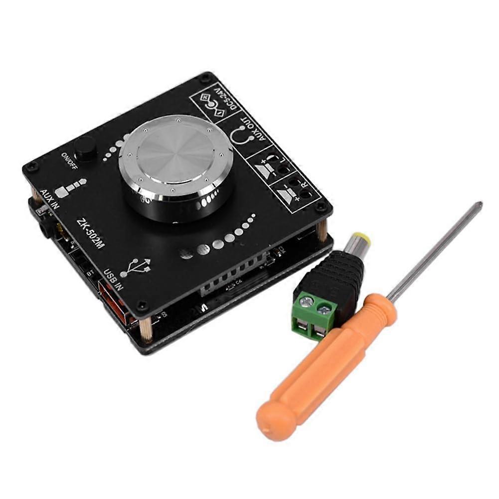 502H 50W50W Bluetooth Amplifier Board With TPA3116D2 Chip, Dual Channel Stereo Audio Module