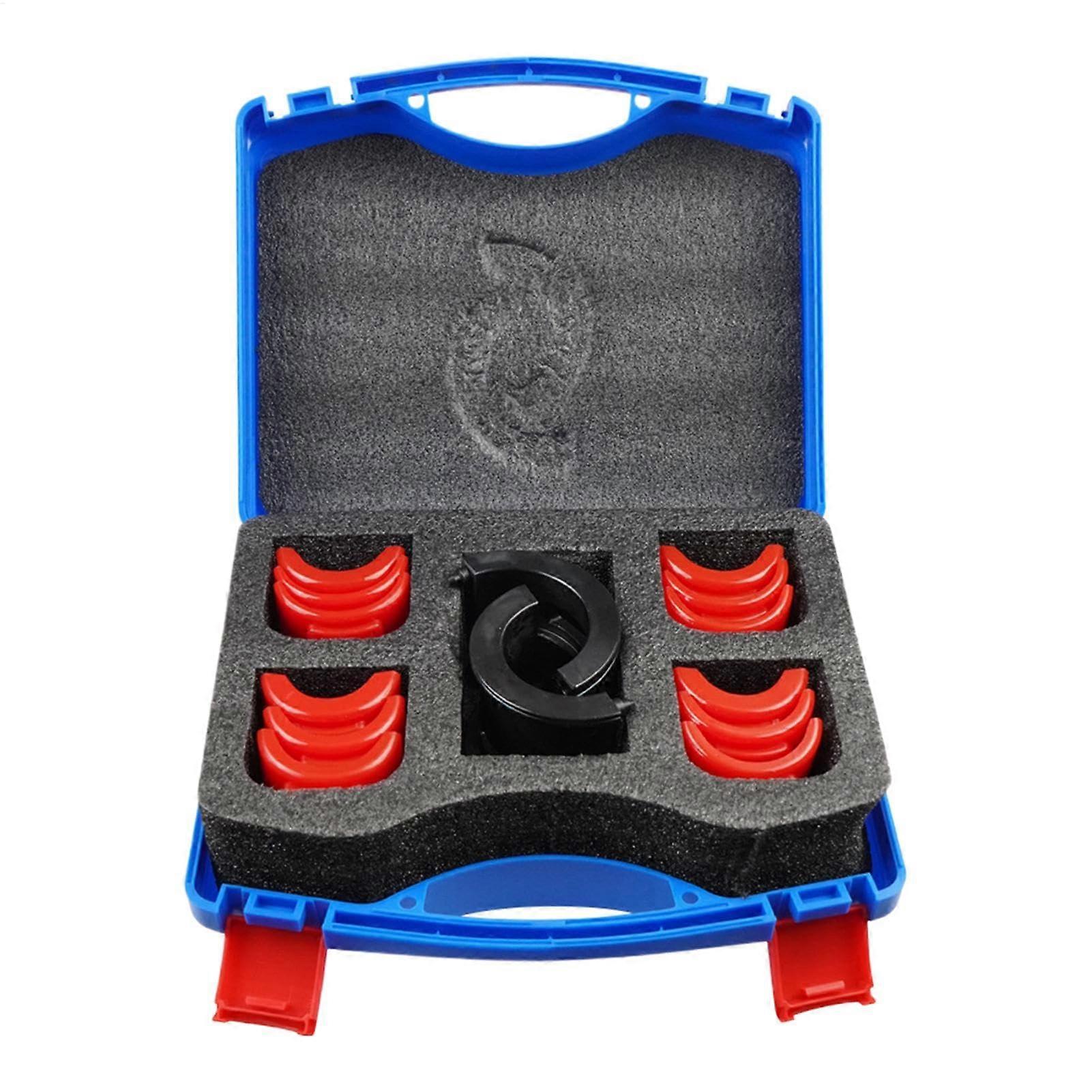 Motorcycle Fork Seal Driver and Bearing Driver Kit, 14pcs Adjustable Tool Set with Adapters