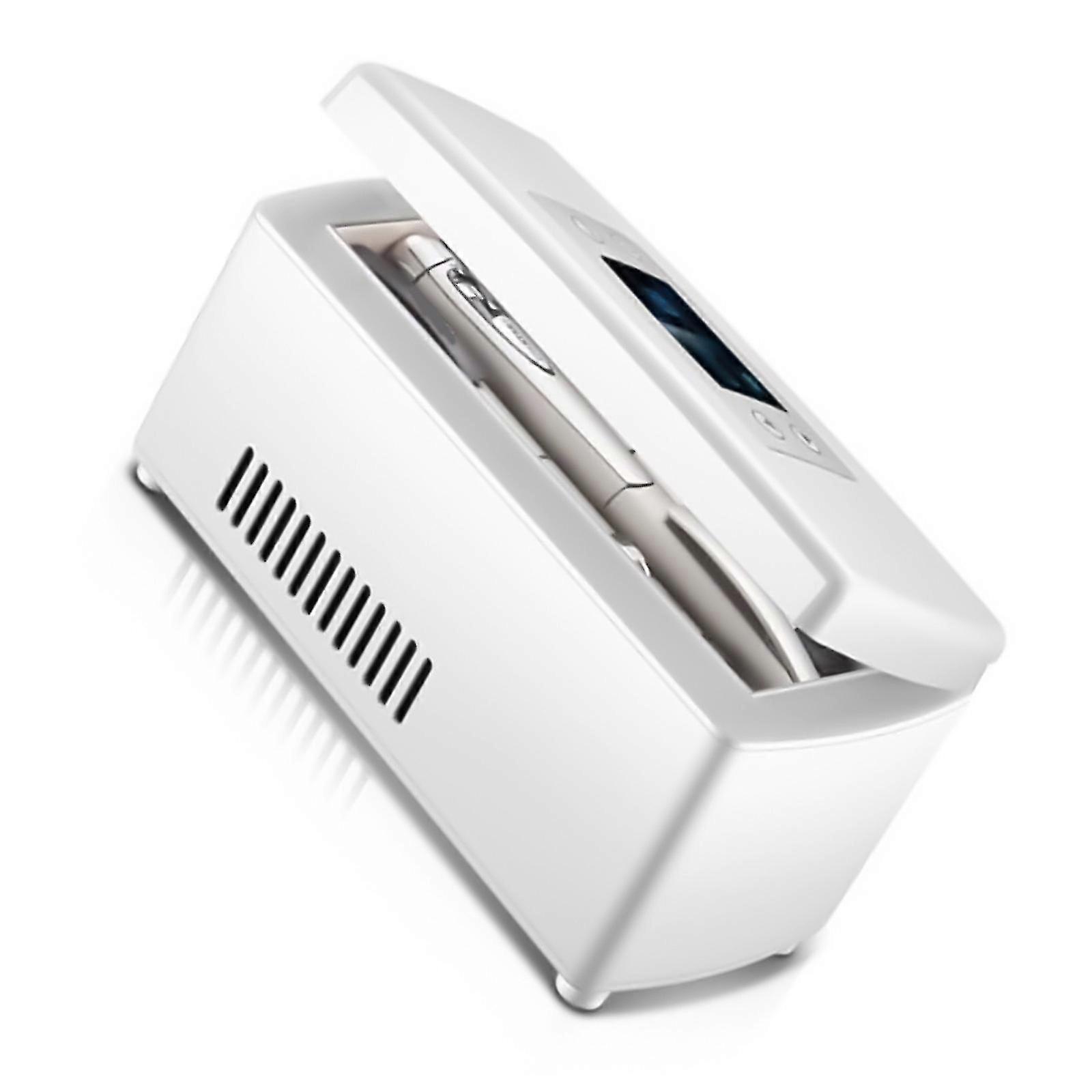 Storage Case Pouch Medicine Refrigerator Adjustable 2-18��C LED Display Multiple Charging Option Travel Essential Multicolor