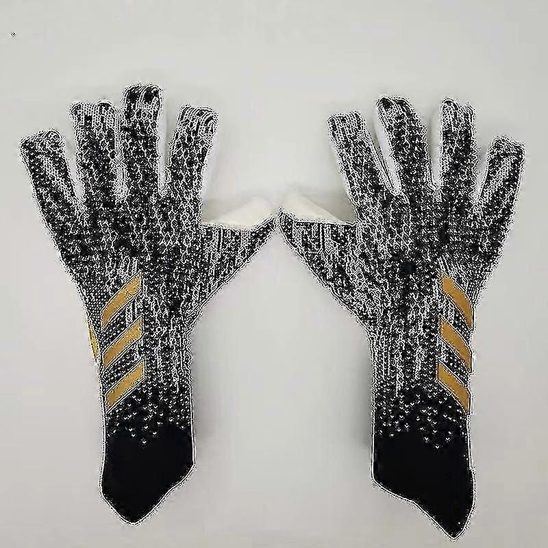 גומי סיליקון מקצועי כפפות מונעות החלקה עמיד למים לטקס מבוגרים ילדים כדורגל כפפות שוער #1