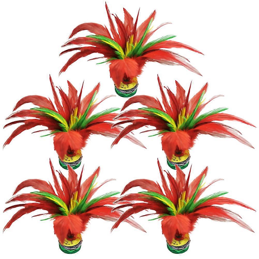 Kicking Shuttlecock Game Kick Shuttlecocks Set 10Pcs for Exercise