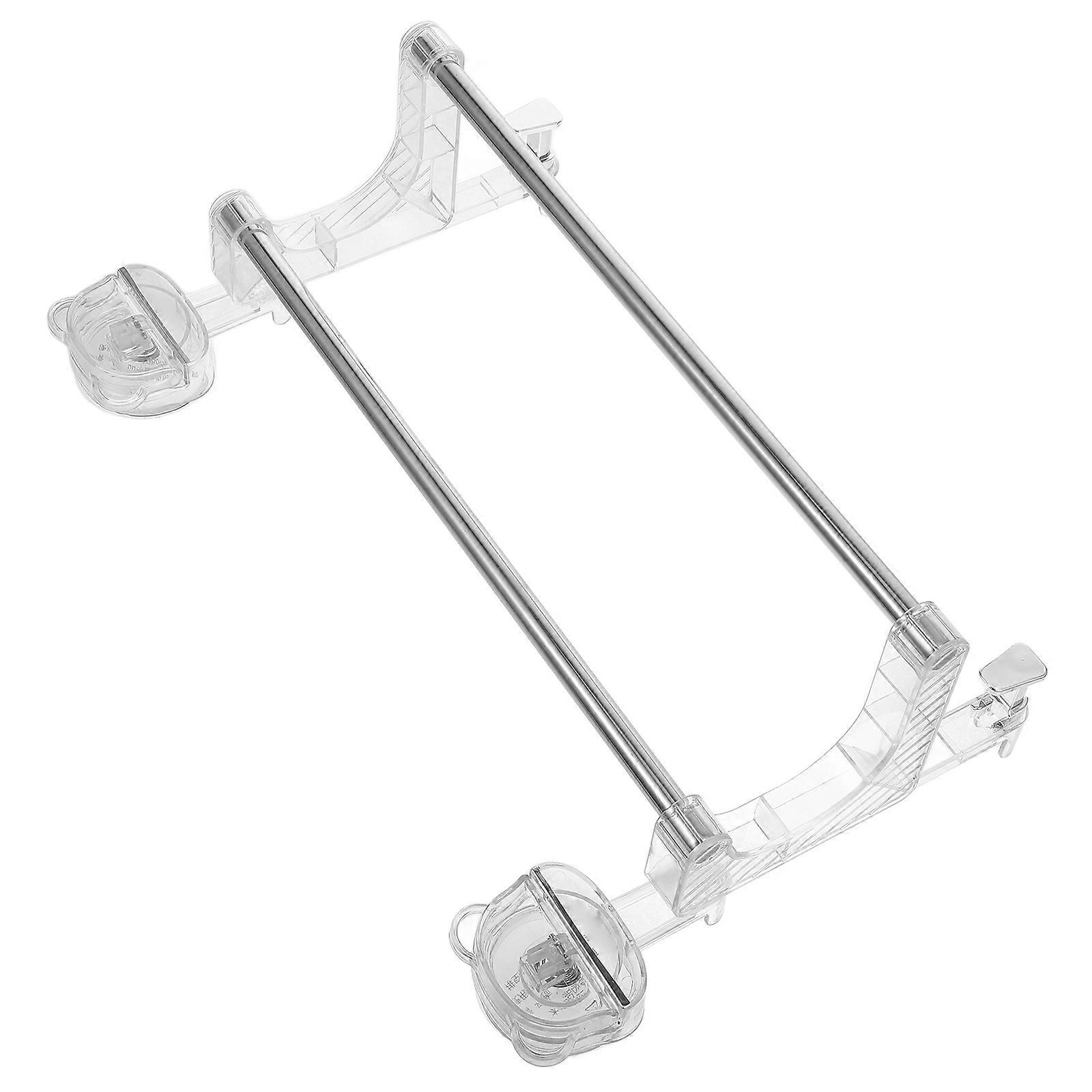 Wall Towel Bar Double-Pole Towel Holder for Bathroom Use