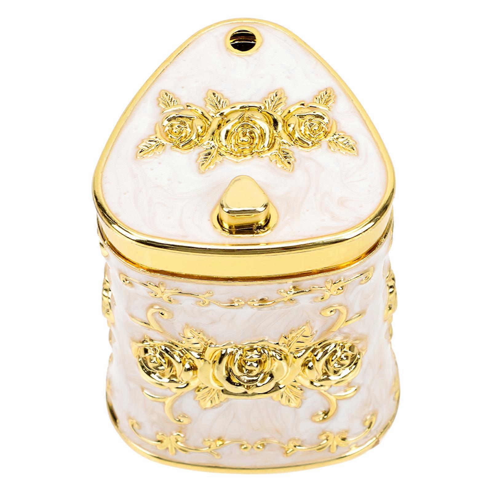 Plastic Toothpick Storage Box for Home Use Embossment Organizer