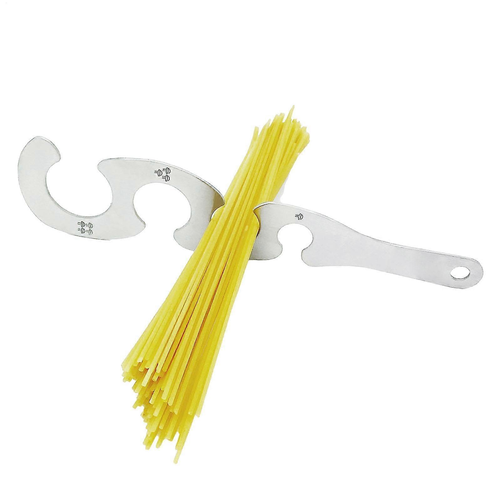 Stainless Steel Pasta Measuring Tool with 4 Holes for  Spaghetti Portion Control