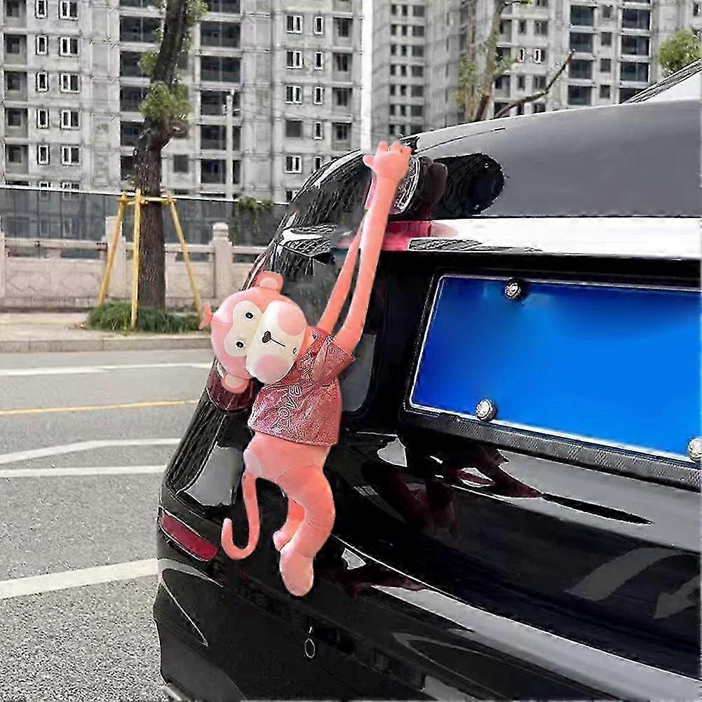 2025 Car monkey decoration Monkey plush toy cute long arm monkey gift
