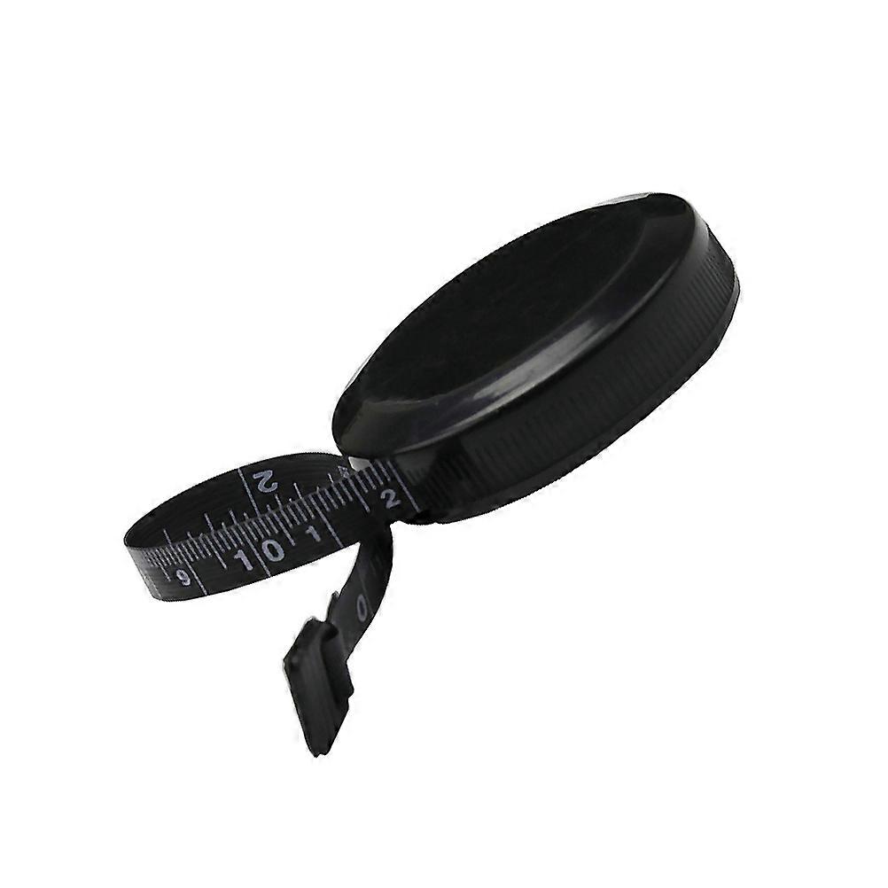 Tape Measure Plastic Mini Tape Measure for Measuring Length 4Pcs Set Black