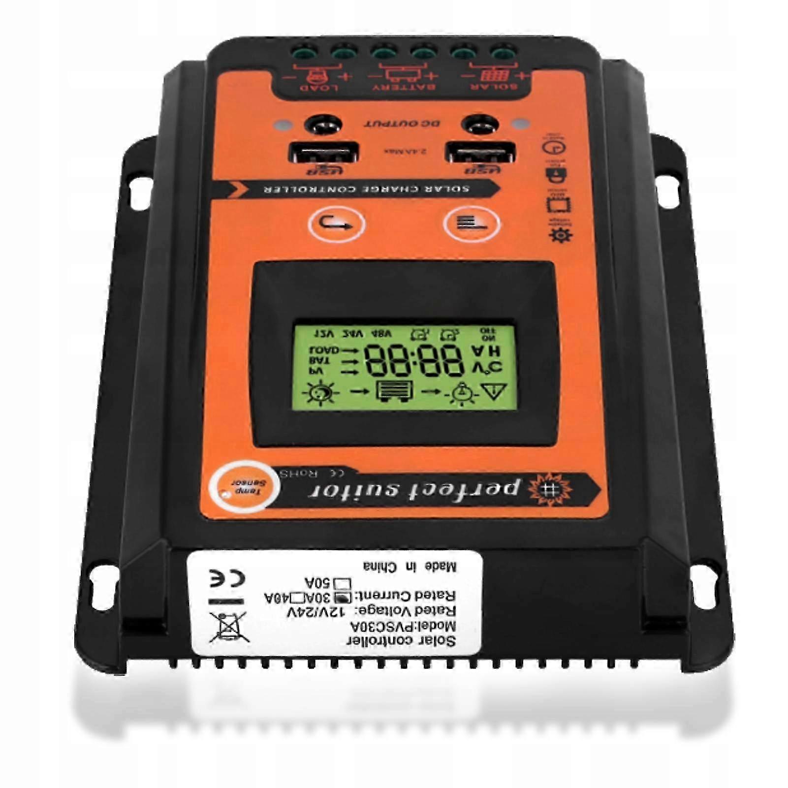 Solar Controller Charging Controller Mppt 30a 25-26s