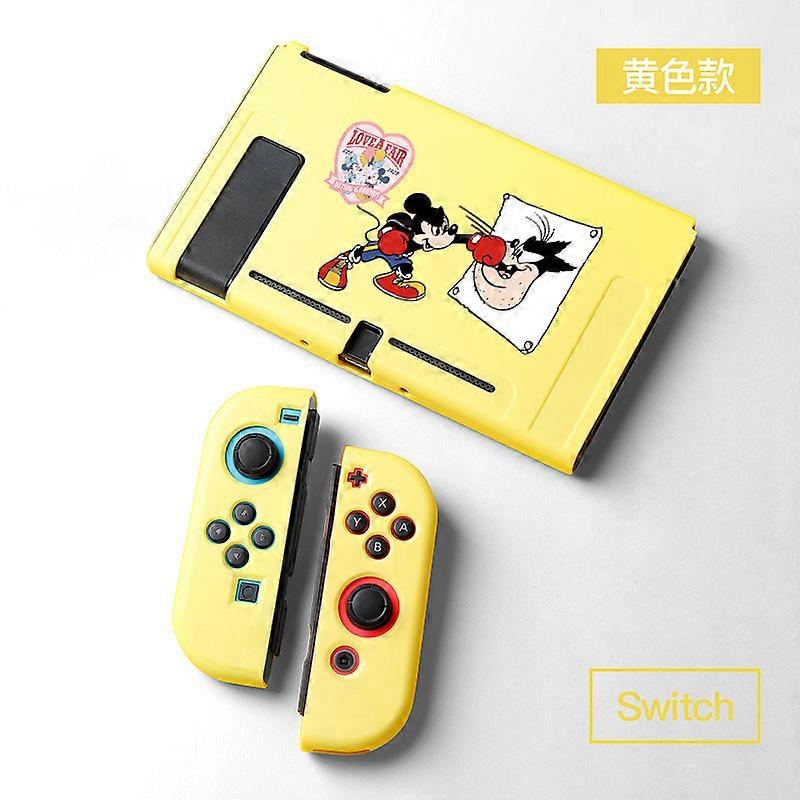 Disney Mickey Mouse Protective Case for Switch NS Controller Console Shell Accessories Cartoon Joycon Holder Protective Shell