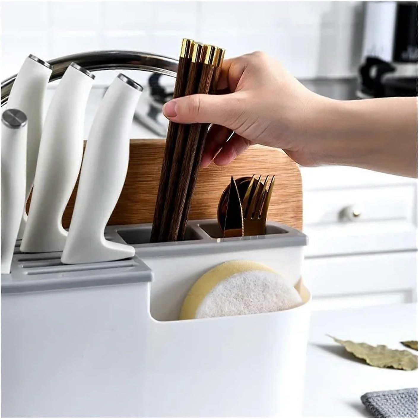 Magnetic Knife Holder with Powerful Magnetic Hold, SpaceSaving Wall Mounted Rack for Kitchen