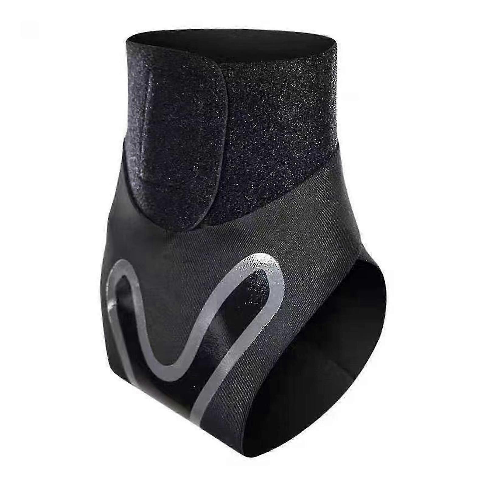 Ultra-Thin Adjustable Ankle Brace with Stabilizing Support & Breathable Design
