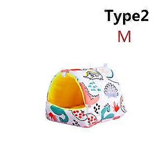 Cute Rabbit Squirrel Winter Comfortable Guinea Pig Nest Small Animal Sleeping Bed Hamster House Warm Mat
