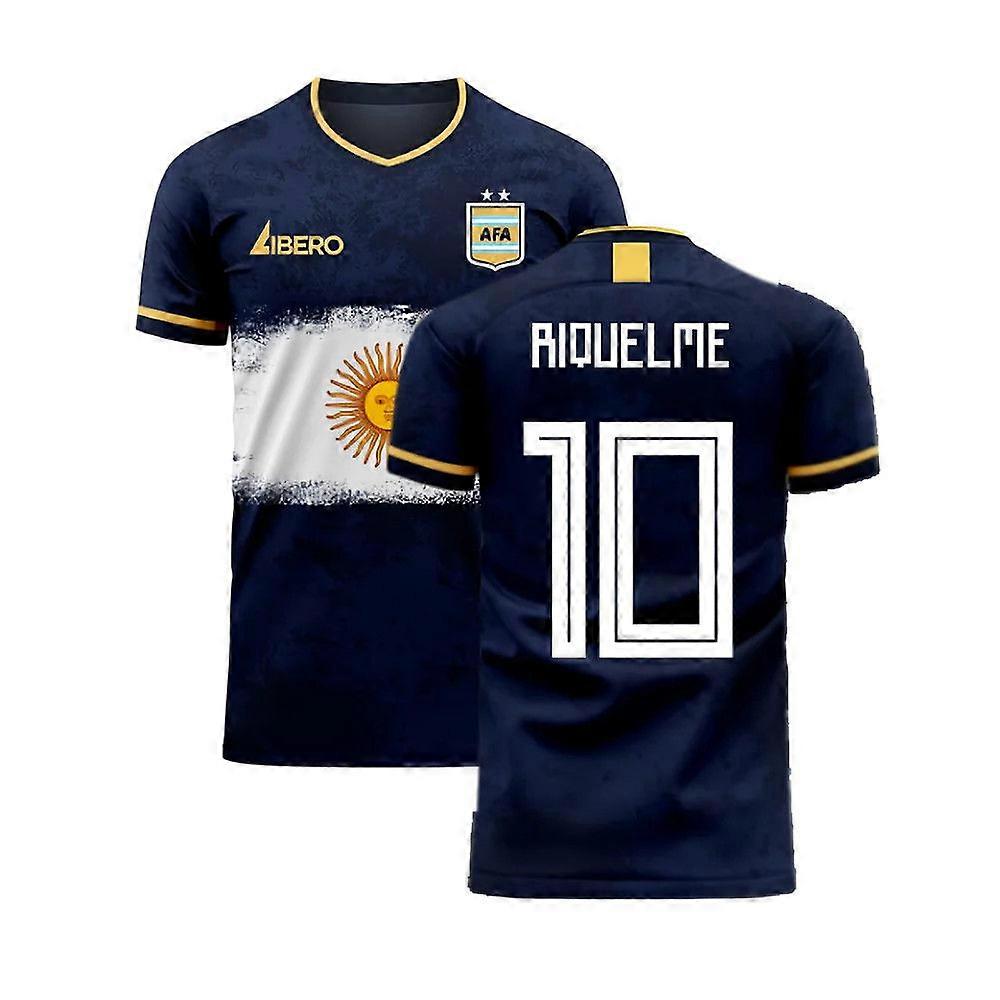 Argentina 2025-2026 Away Concept Football Kit (Libero) (RIQUELME 10)