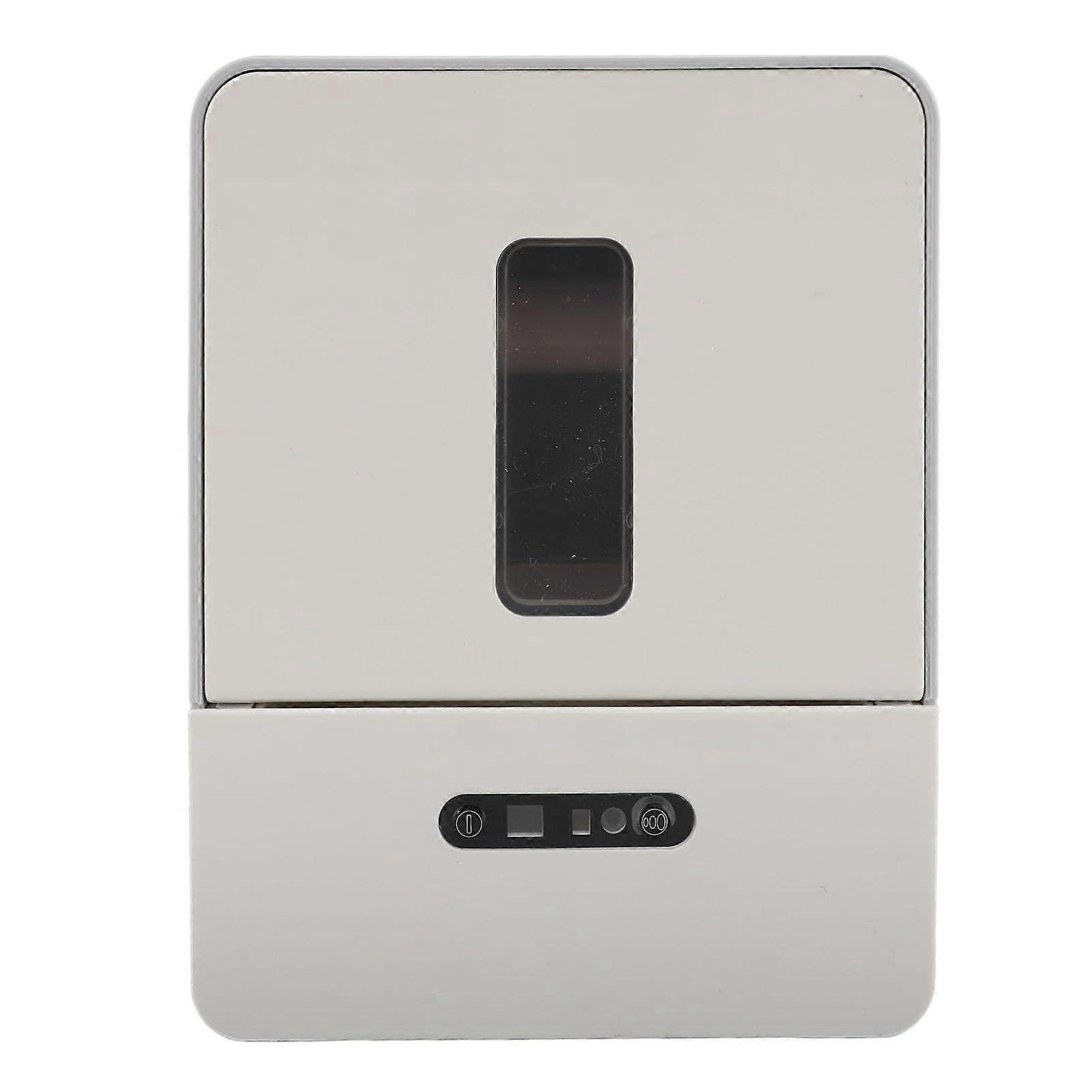 Gray Automatic Paper Towel Dispenser with Motion Sensor, Wall Mount Touchless Bathroom Holder