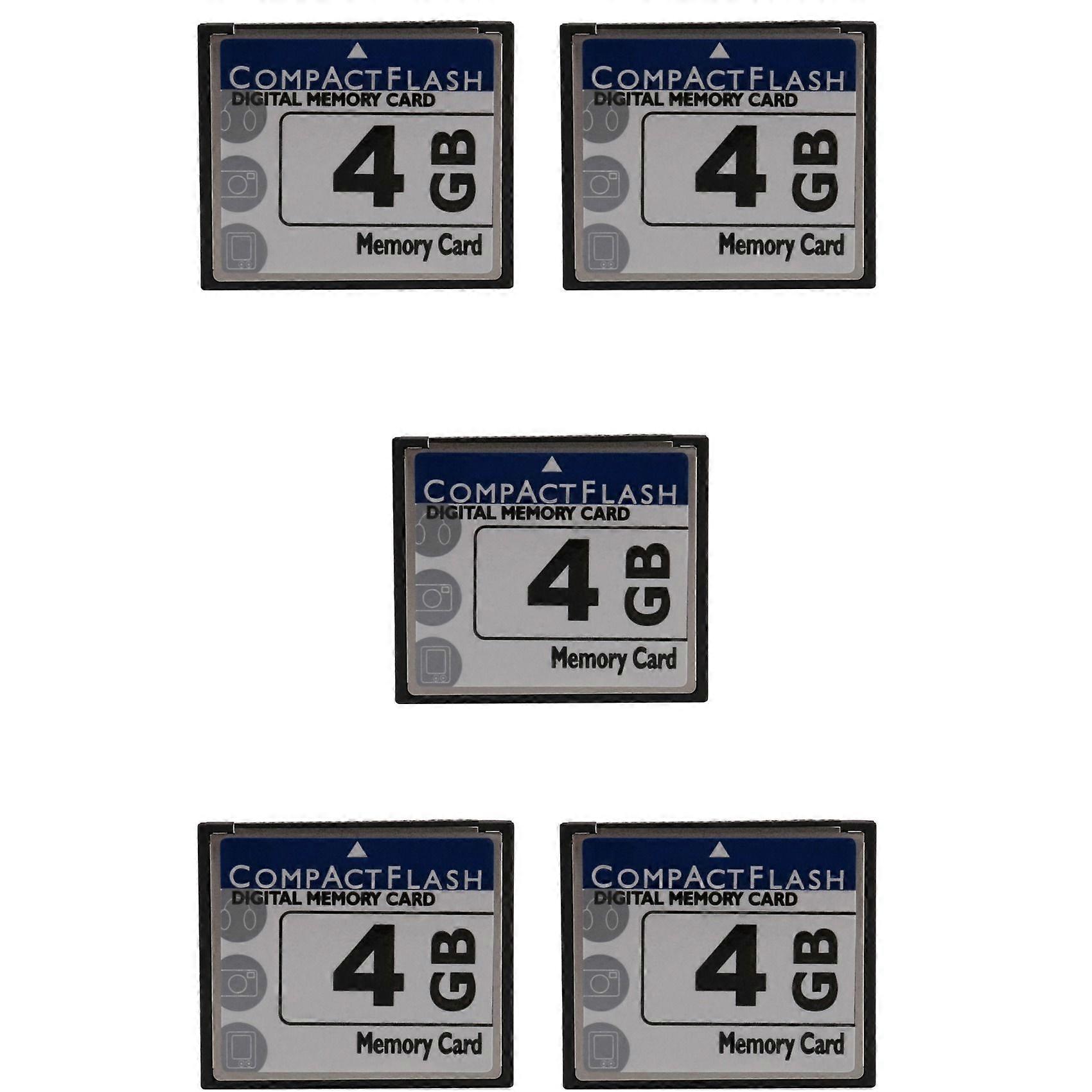 5X Professional 4GB Compact Flash Memory Card(White&Blue)