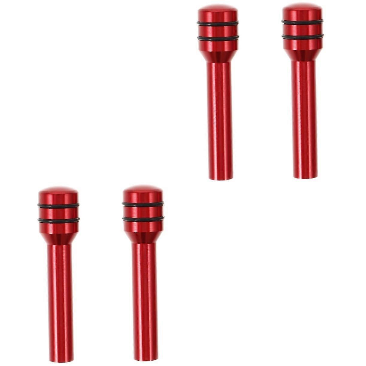 Car Door Lock Pin Replacement Set, Stylish Interior Lock Knob, Durable Finish, Quick Install