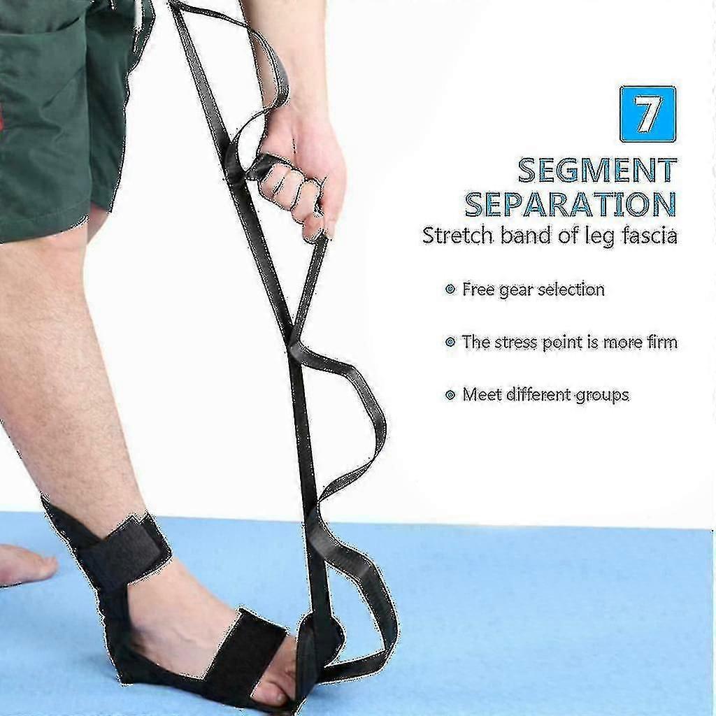 Yoga Stretch Belt Ankle Support Foot Drop Strap Leg Training