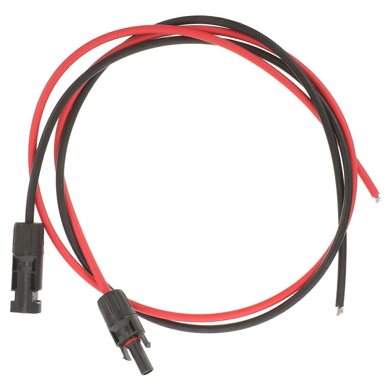 Solar Panel Extension Cable with Quick Disconnect Connectors for Efficient Solar Energy Transfer