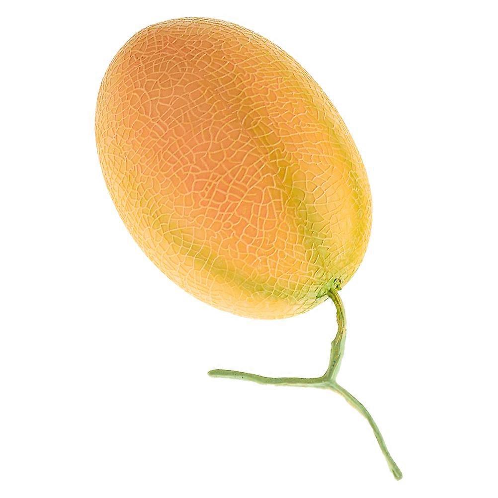 Simulation Fruit Model Cantaloupe for Decoration Photography Prop