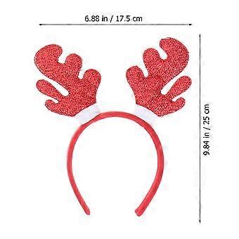 Christmas Hair Band Plush Headband for Decoration 4Pcs Creative Woman Hair Accessories
