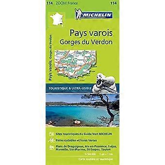 Pays Varois, Verdonin rotkot - Zoom Kartta 114: Kartta