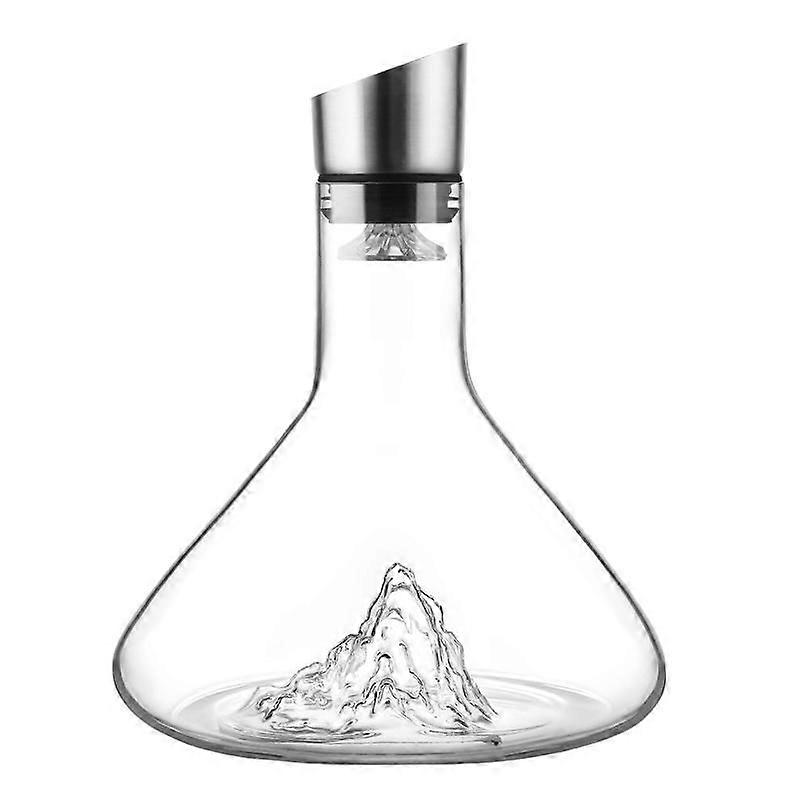 ventilation wine decanter 1200ml with built-in filter