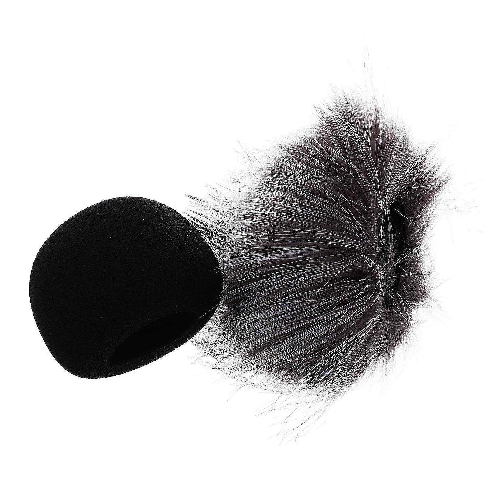 Microphone Windscreen Sponge Windshield for Noise Reduction 4Pcs Set