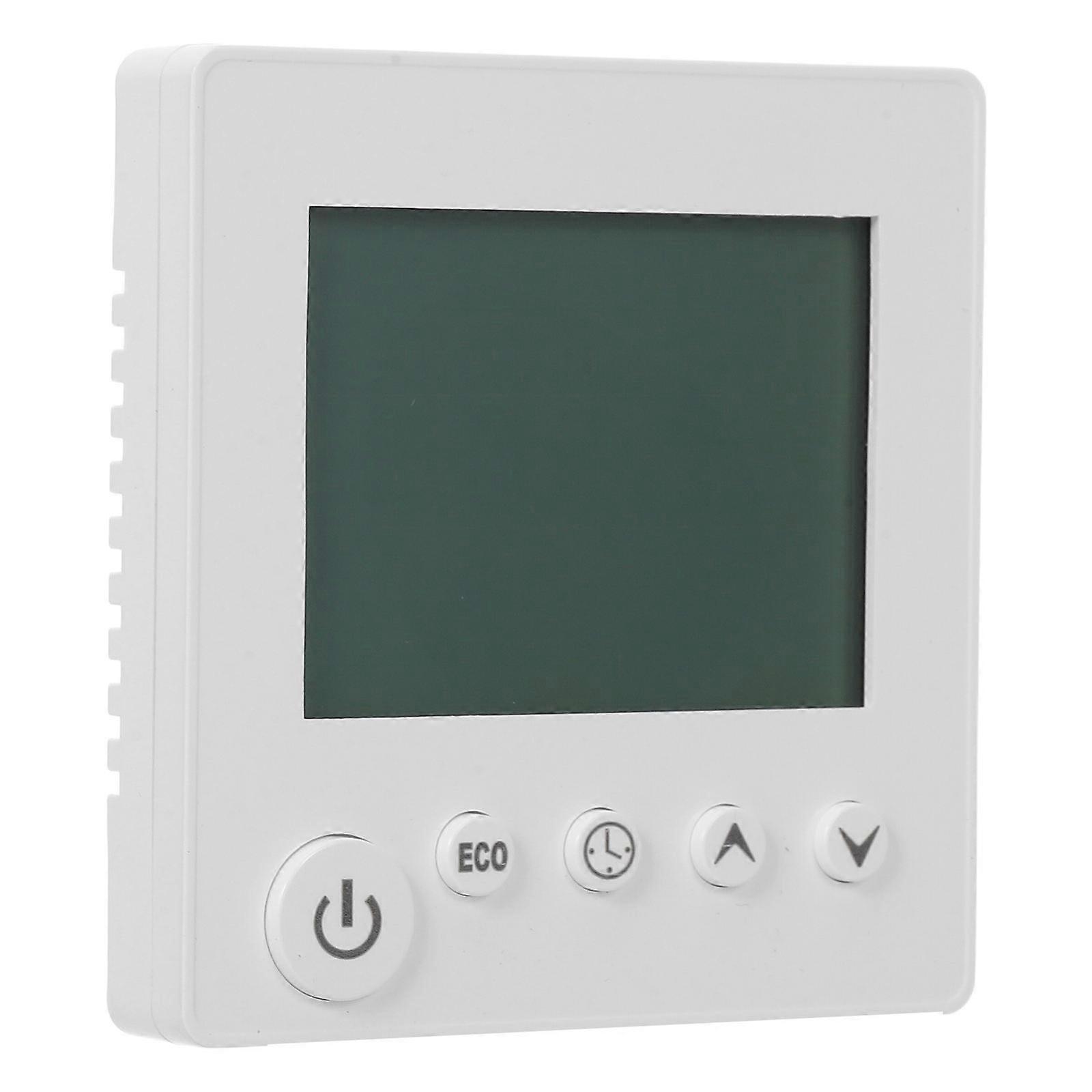 LCD Screen Control Thermostat for Floor Heating 2Pcs Set