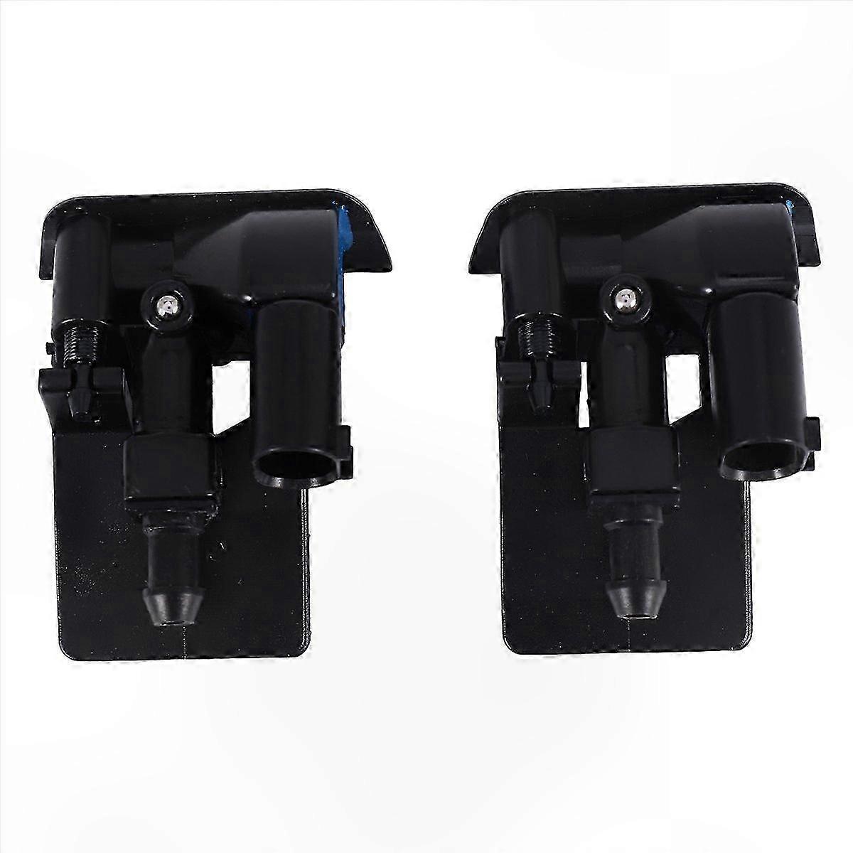 Windshield Washer Nozzle Pair for X1 E84 X6 E71 Replacement 61667183343 Windscreen Jet Sprayer