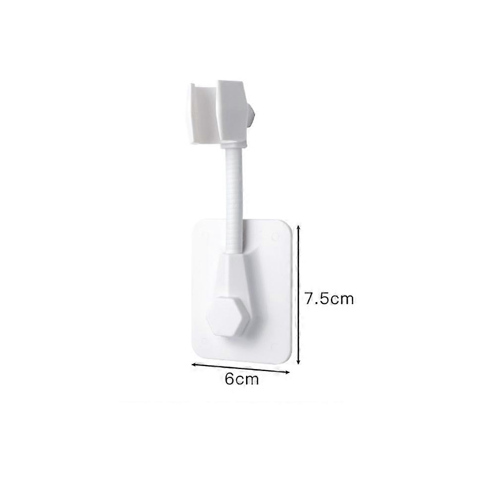 Flower Shower Head Holder Adjustable Shower Nozzle Base Bracket 2Pcs