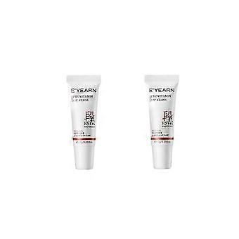 2 unidades de bálsamo labial Yiyang Lips para pele seca - Bálsamo labial natural hidratante para lábios e pele ressecados e rachados - Bálsamo labial hidratante e nutritivo SZTCLV