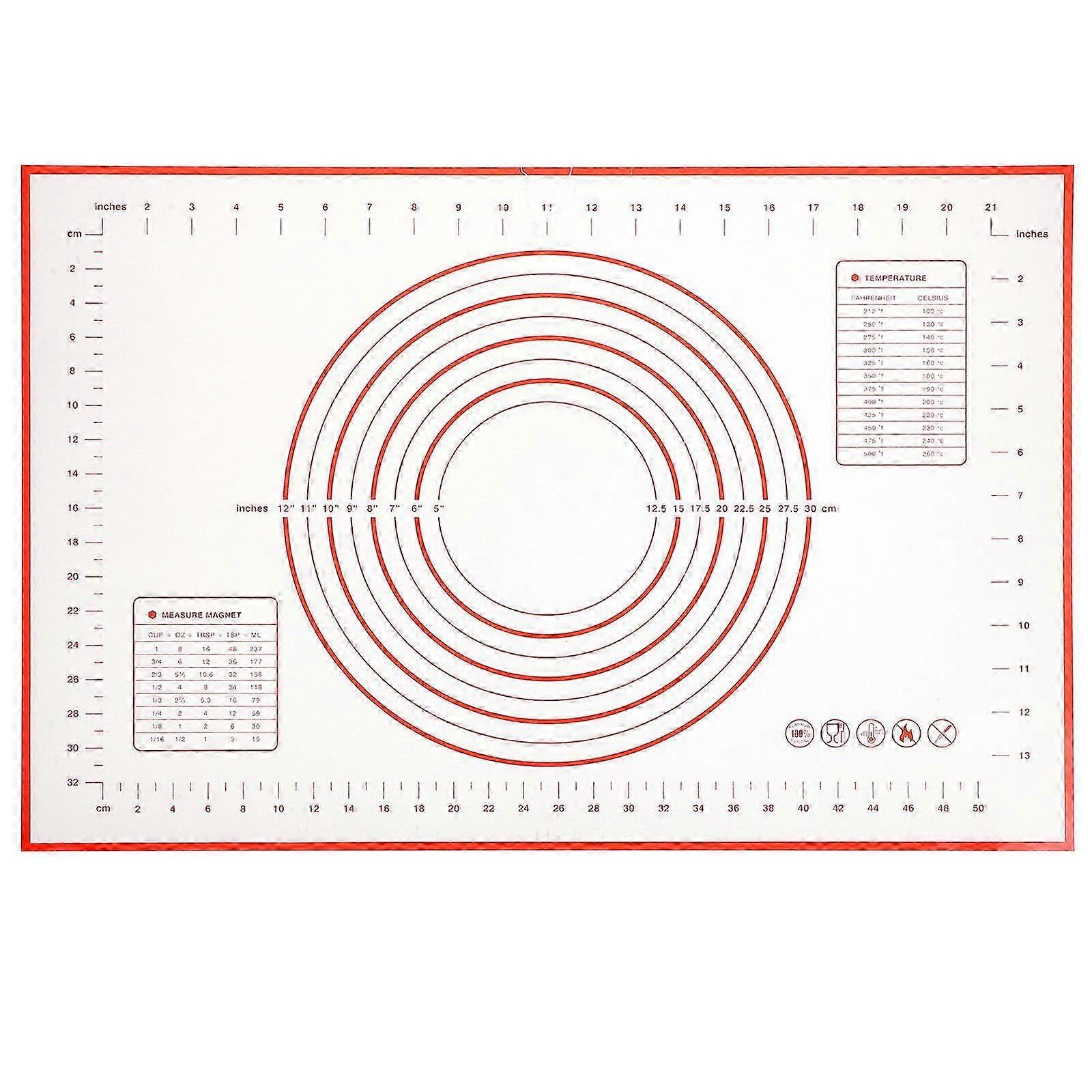 Silicone Rolling Dough Pad for Baking,1 Piece